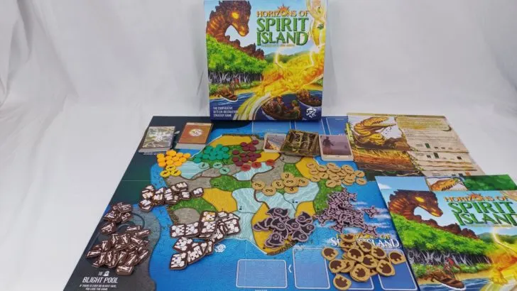 Components for Horizons of Spirit Island