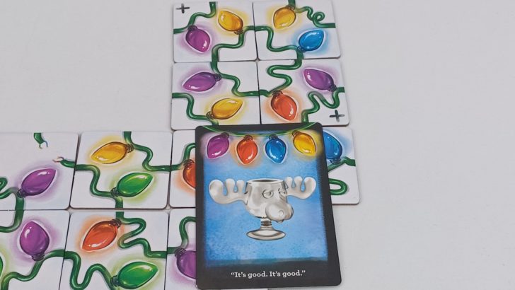 Completing A Four Light Pattern Card