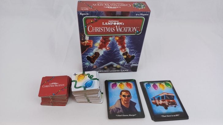Components for National Lampoon's Christmas Vacation Twinkling Lights Game