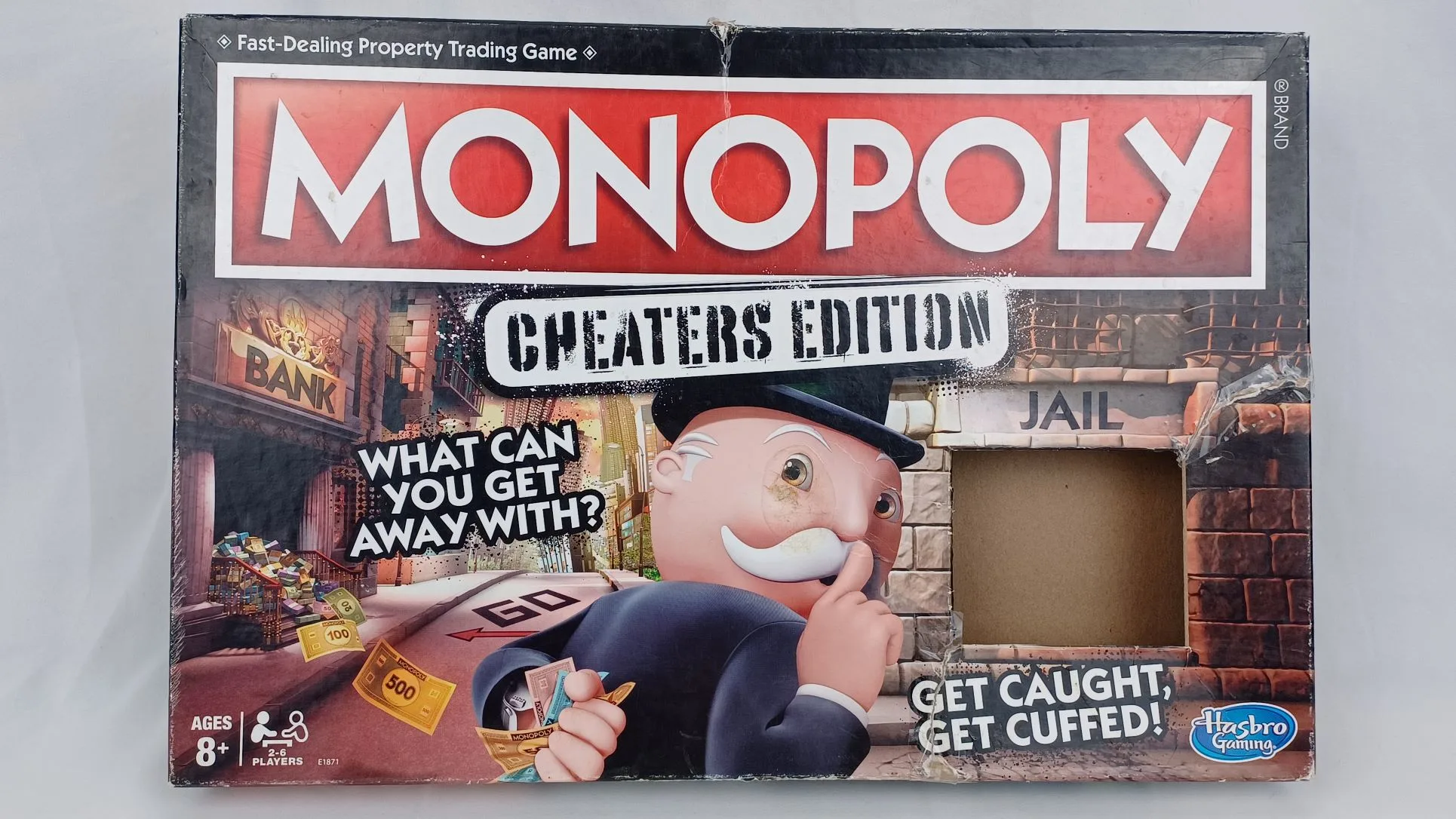 Box for Monopoly Cheaters Edition