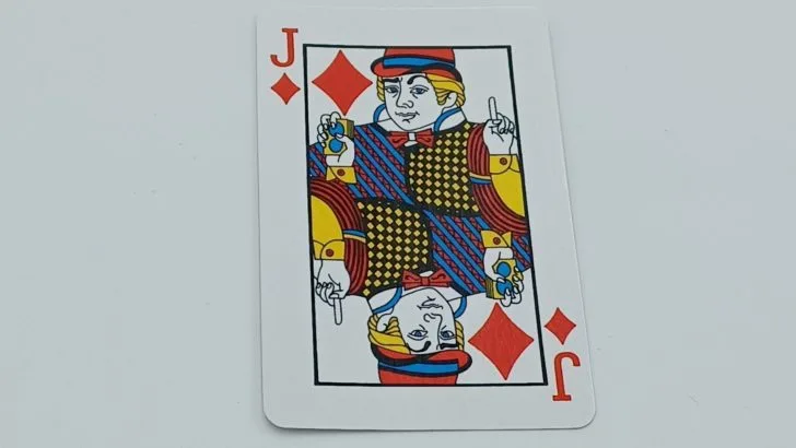 Two-Eyed Jack Card in Sequence