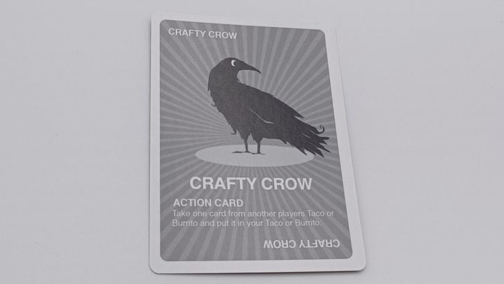 Crafty Crow Card Taco vs. Burrito