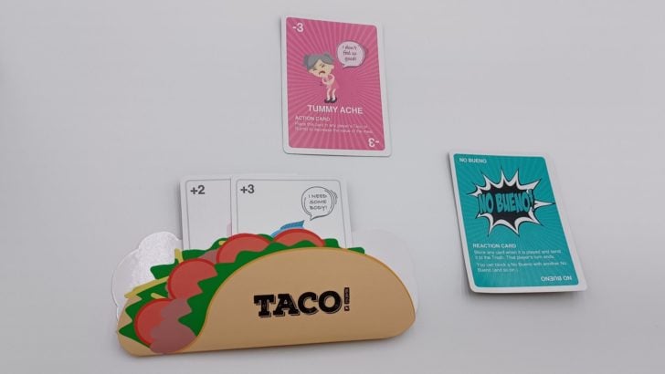 No Bueno Card Example in Taco vs. Burrito