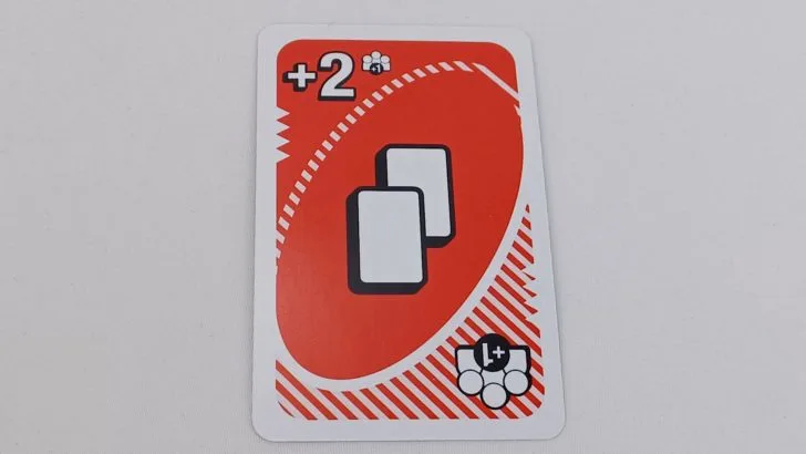 Flex Draw Two Card UNO Flex!