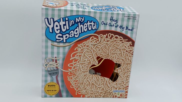 Yeti in My Spaghetti Board Game: Rules and Instructions for How to Play