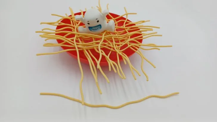 Successfully Take Noodle in Yeti in My Spaghetti