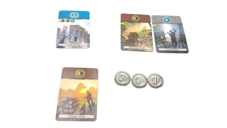 Trading for Resources in 7 Wonders Duel