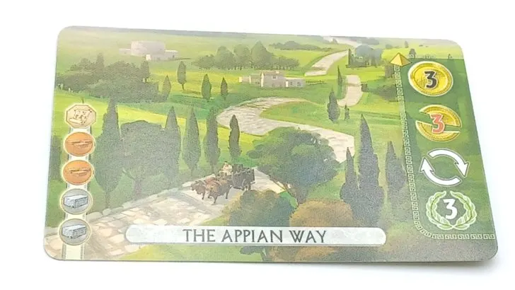 The Appian Way Wonder Card
