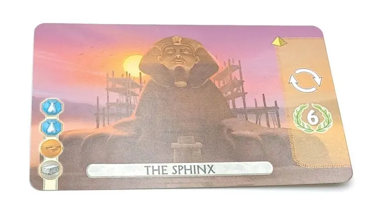 The Sphinx Wonder Card
