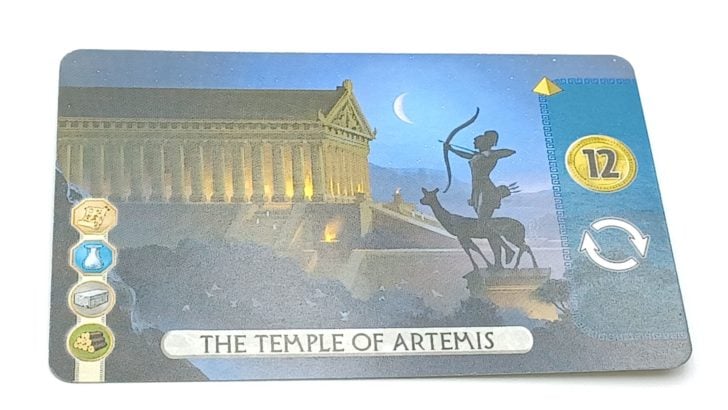 The Temple of Artemis Wonder Card