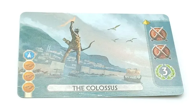 The Colossus Wonder Card