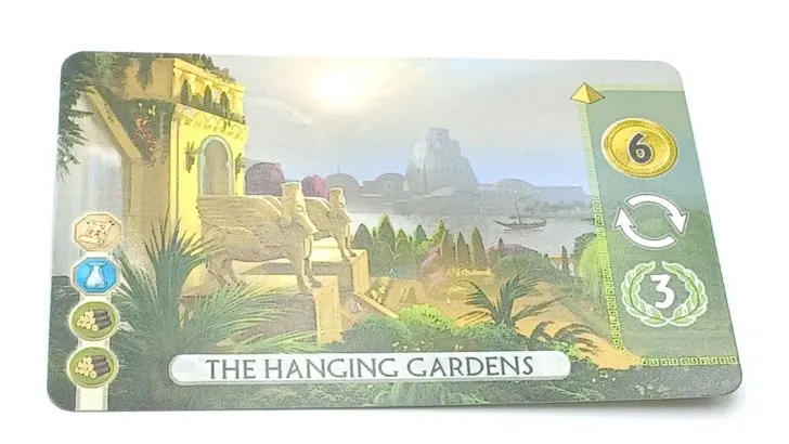 The Hanging Gardens Wonder Card