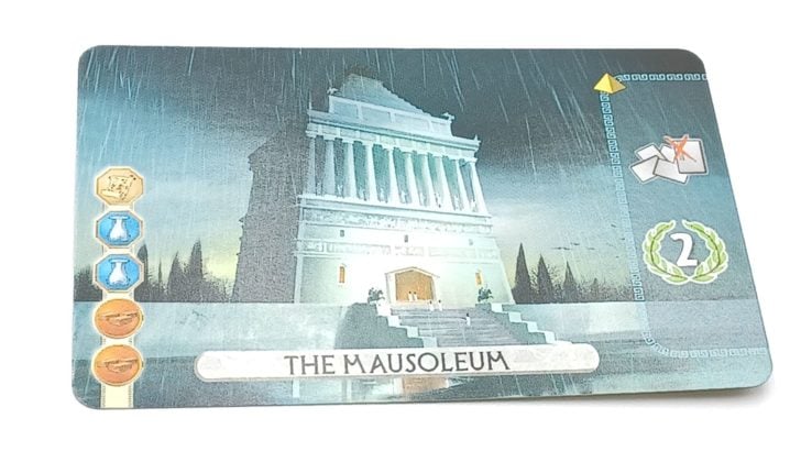 The Mausoleum Wonder Card