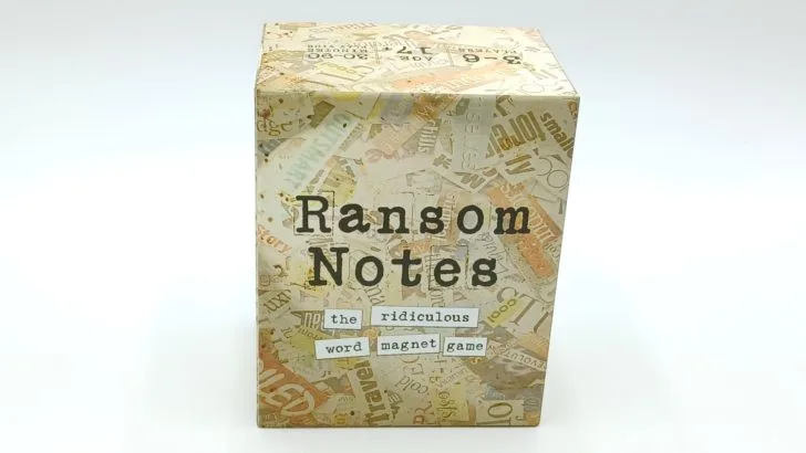Box for Ransom Notes