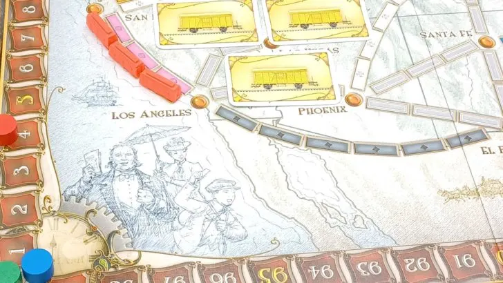 Scoring A Route in Ticket to Ride
