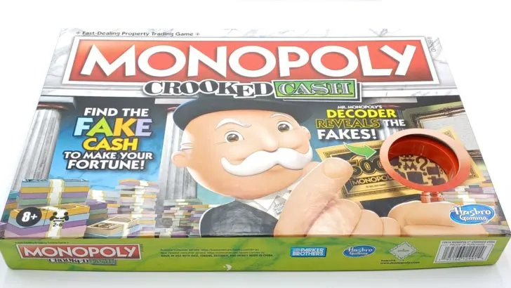 Box for Monopoly Crooked Cash
