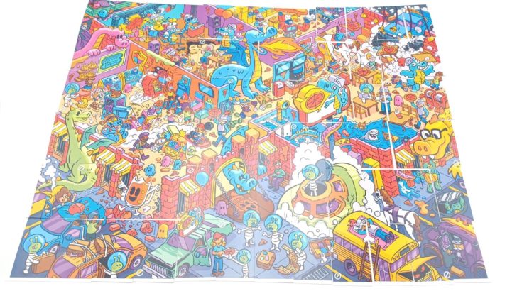 Completed Puzl It Puzzle