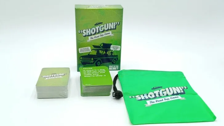 Components for Shotgun! Road Trip Game