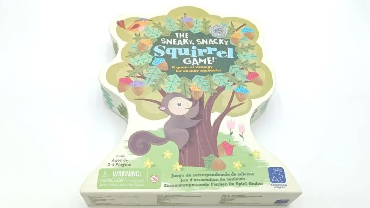 Box for Sneaky, Snacky Squirrel Game