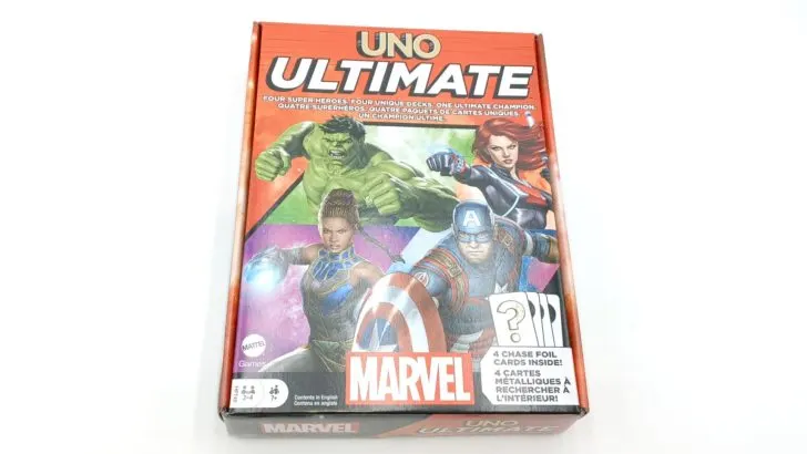 UNO Ultimate Marvel 2023 Box