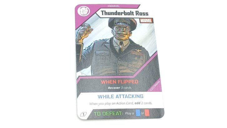 Enemy Card in UNO Ultimate Marvel 2023
