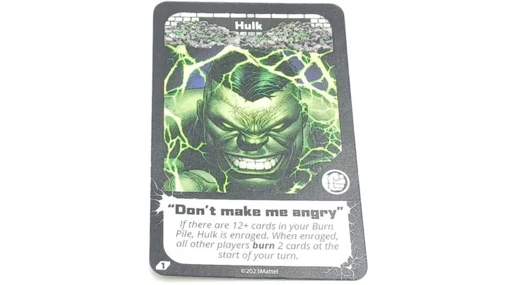 Hulk Character Card