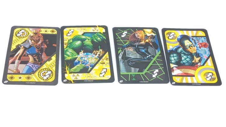 Reverse Cards in UNO Ultimate Marvel 2023