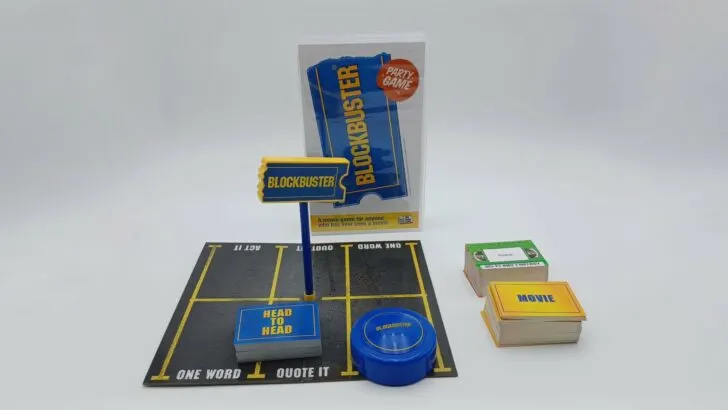 Components for Blockbuster Party Game 2019