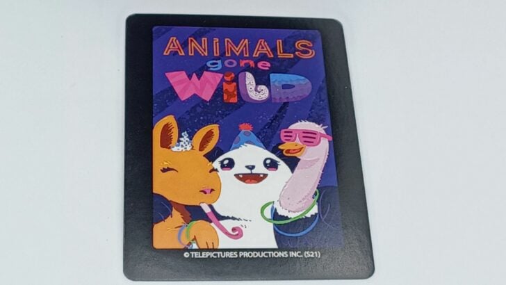 Animals Gone Wild Card in Heads Up! Party Game 4th Edition