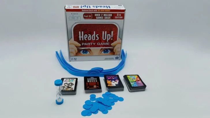 Components for Heads Up! Party Game 4th Edition