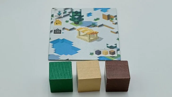 Building A Structure With A Green Block