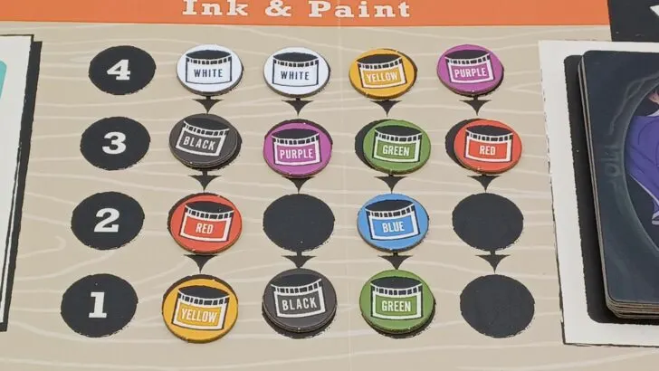 Moving Paint Tokens