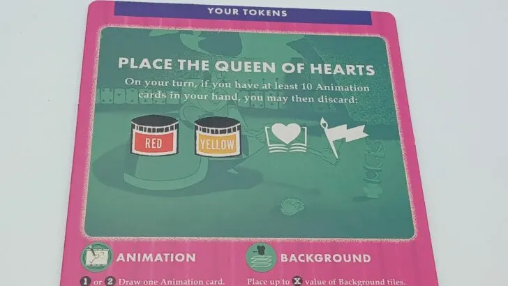 Placing Queen of Hearts into Alice in Wonderland