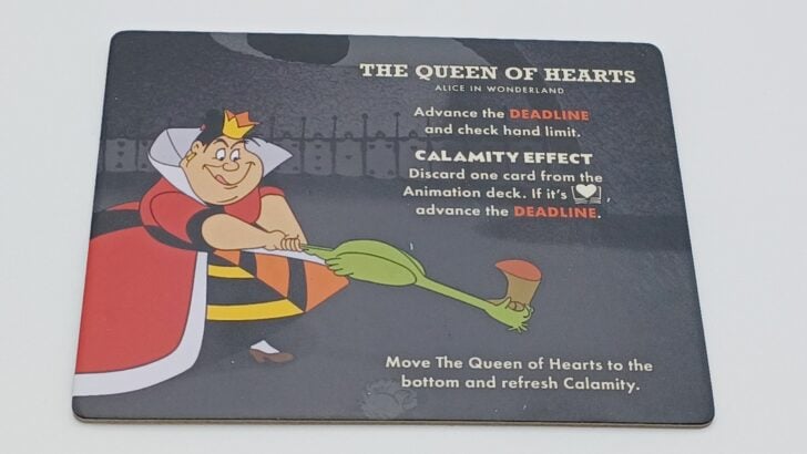 Queen of Hearts Villain Card