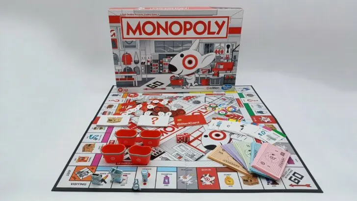 Components for Monopoly Target Edition