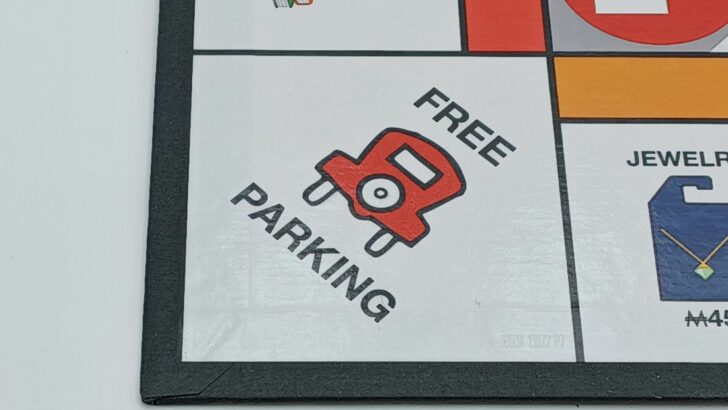 Free Parking in Monopoly Target Edition