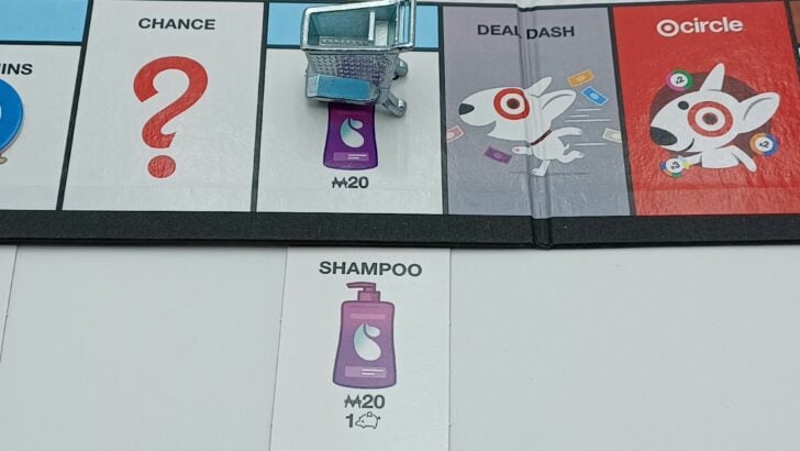 Stocked Item Space in Monopoly Target Edition