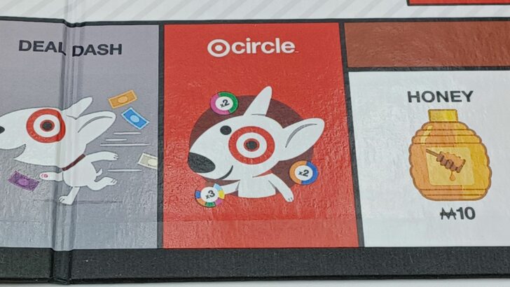 Target Circle space in Monopoly Target Edition