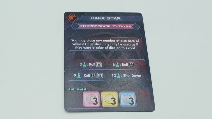 Deal with Experiment Card One Deck Galaxy