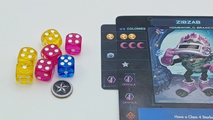 Gather Dice and Discs in One Deck Galaxy
