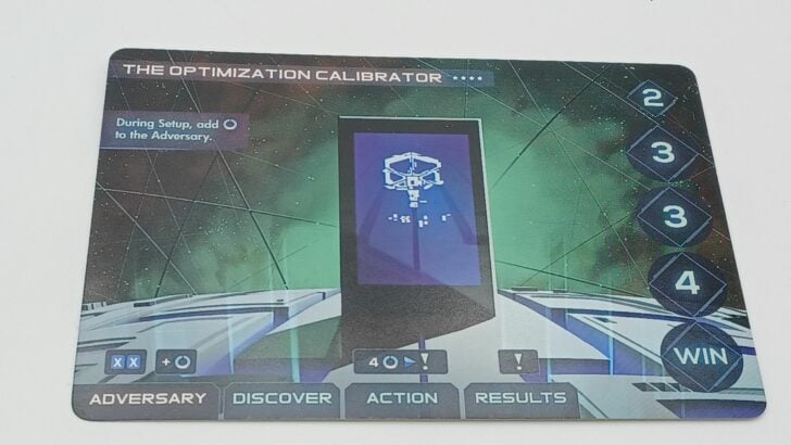 Optimization Calibrator Card in One Deck Galaxy