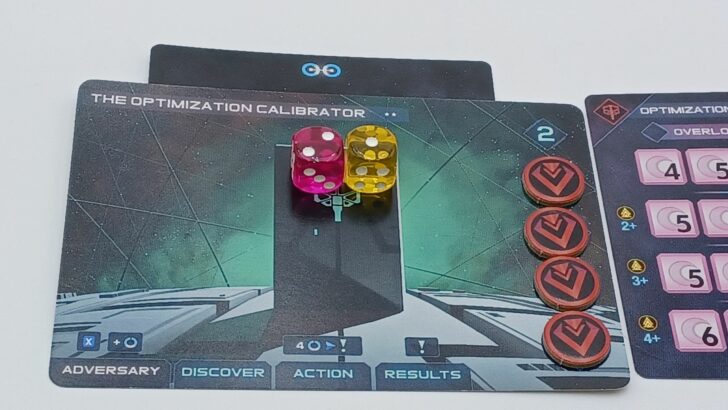 Add Dice to Adversary Card in One Deck Galaxy