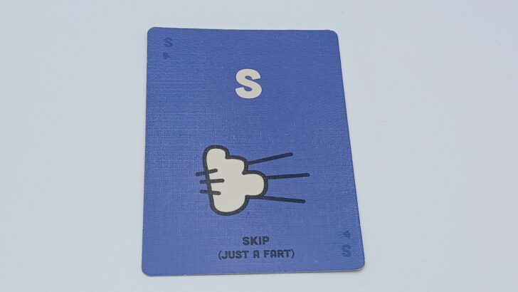 Skip card from Poop: The Game