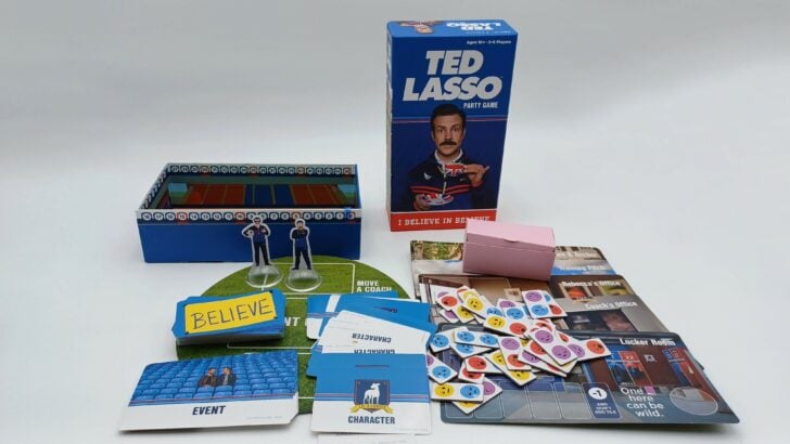 Components for Ted Lasso Party Game