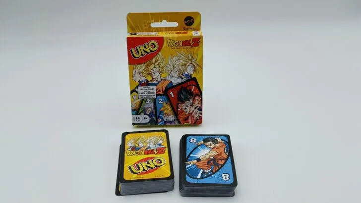 Components for UNO Dragon Ball Z 