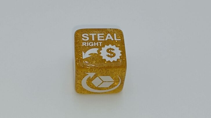 Gold die Steal Right side