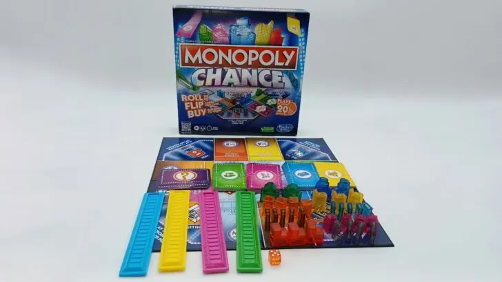 Components for Monopoly Chance