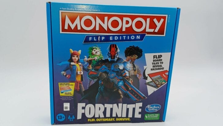 Box for Monopoly Flip Edition Fortnite