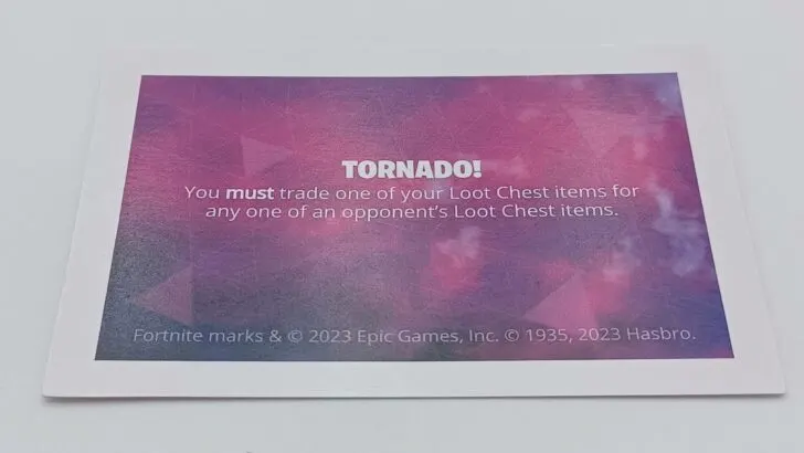 Game Mode card in Monopoly Flip Edition Fortnite