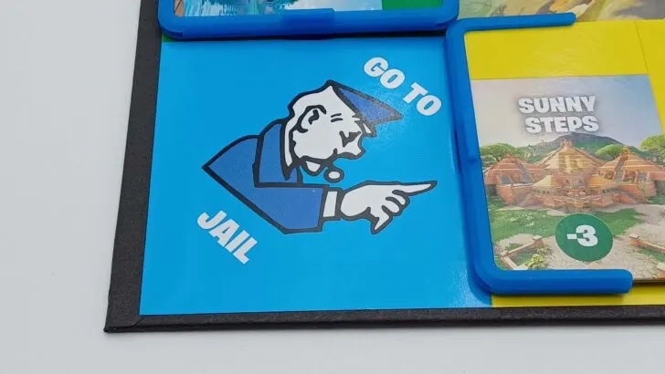 Go to Jail space in Monopoly Flip Edition Fortnite